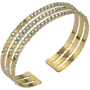 Bracciale Boccadamo Magic Circle rigido dorato