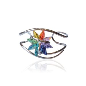 Bracciale Andrea Marazzini rigido con cristalli