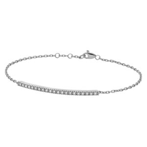 Bracciale Paddle in oro diamanti